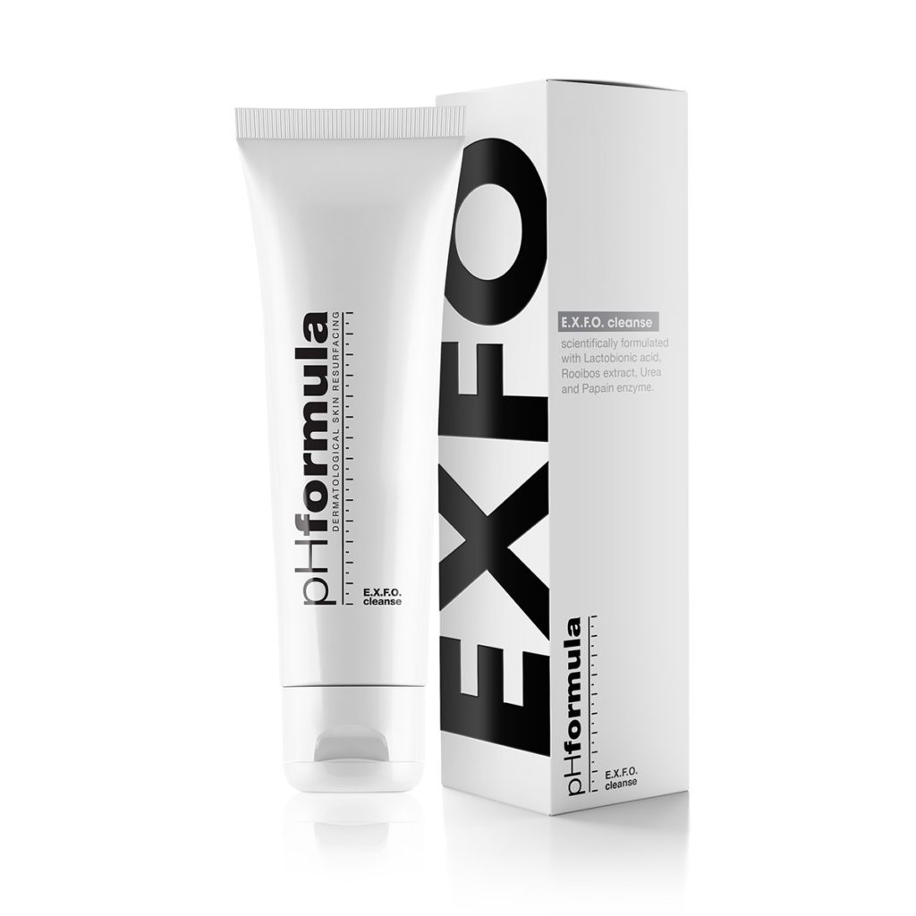 E.X.F.O cleanse, tub, (100 ml  358 kr), 200 ml 618 kr