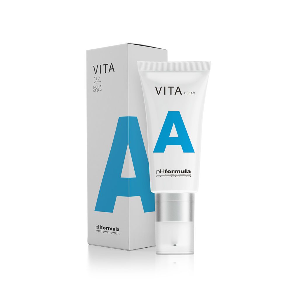 V.I.T.A. A 24 hour cream, tub med pump, 50 ml - 828 kr